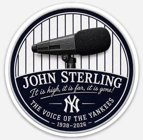 John sterling sticker - 3”,