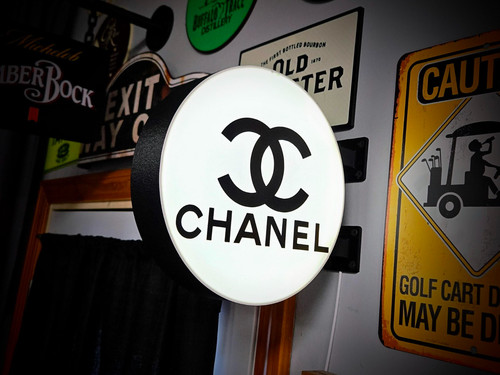 Chanel led lightbox sign - chanel, 3d